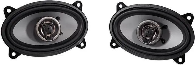 Alt view image 8 of 20 - Crunch 250 Watt 4 x 6-Inch Coaxial Car Audio Speakers