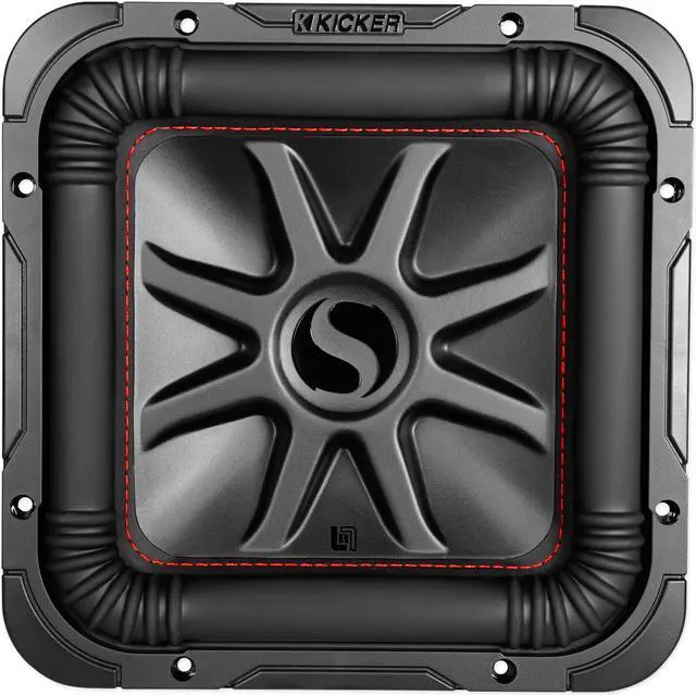 Alt view image 3 of 20 - Kicker L7R 10-Inch 1000-Watt Max 2-Ohm DVC Square Subwoofer