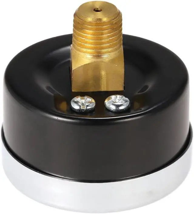 Alt view image 6 of 6 - TS-50-14bar 0-200psi/0-14bar 1/4'' NPT Dial Display Pressure Gauge Measuring Manometer