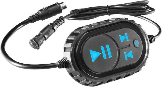Alt view image 6 of 9 - Boss Audio 2.0 Speaker System Boss Audio MC600B Chrome 800 watt Motorcycle/ATV Sound System with Bluetooth Audio Streaming, One Pair of 3 Inch Weather Proof Speakers, Aux Input and Multi-function