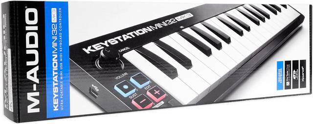 Alt view image 6 of 20 - M-Audio Keystation Mini 32 MK3 MIDI Controller