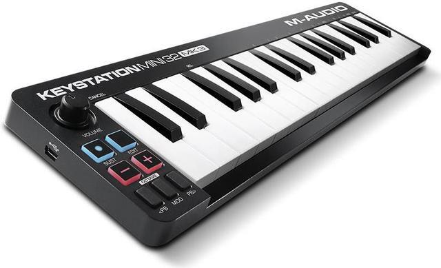Alt view image 3 of 20 - M-Audio Keystation Mini 32 MK3 MIDI Controller