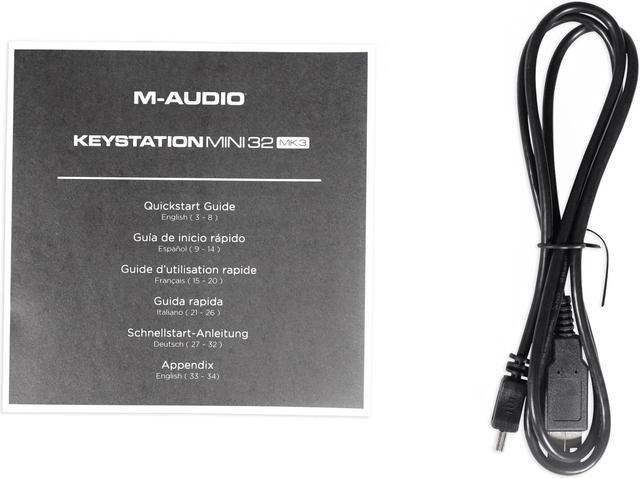 Alt view image 5 of 20 - M-Audio Keystation Mini 32 MK3 MIDI Controller