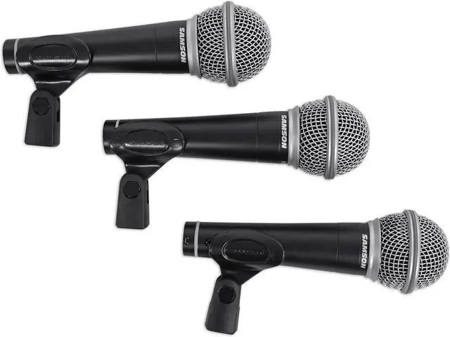 Alt view image 5 of 18 - Samson R21 3-Piece Mic Set
