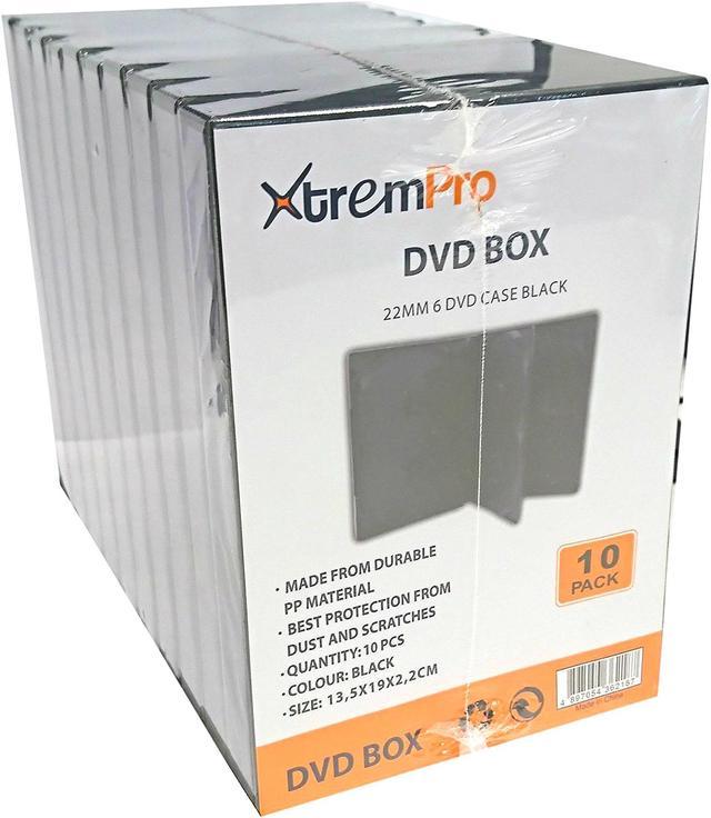 Prodye Exlusive Boitiers Blu-ray, Slim 11 mm, Machine-pack-quality,  Transparent, Bleu, 10 piÃ¨ces