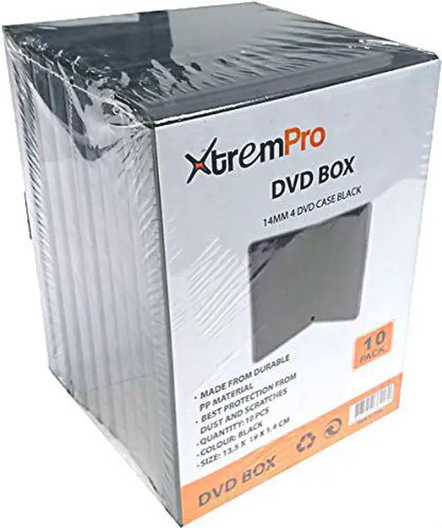 XtremPro 4 CD DVD Jewel storage Replacement Case 0.55