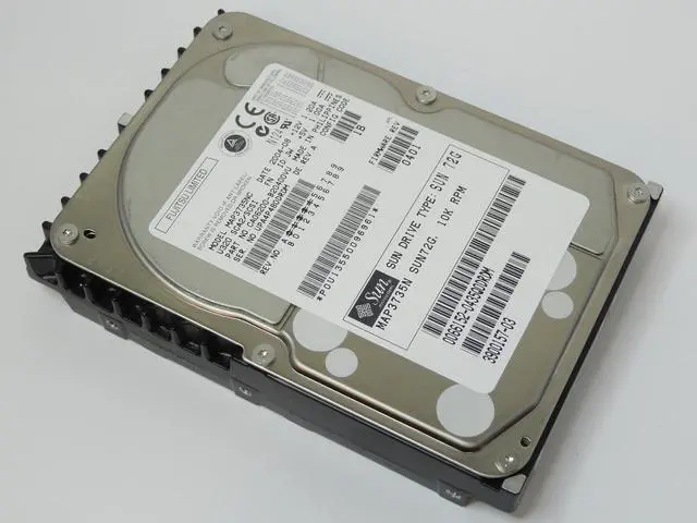 Main image of Fujitsu Sun 73GB SCSI 80 Pin 10Krpm 3.5in HDD ( CA06200-B20400VU MAP3735NC 390-0157 390-0157-03 390015703 MAP3735NSUN72G Fujitsu Sun Sun)