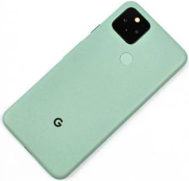 Alt view image 4 of 5 - Google Pixel 5 5G, 6" OLED Display, 128GB + 8GB RAM, 16MP Dual Camera, Qualcomm® Snapdragon™ 765G, Factory Unlocked (GSM Only | No CDMA ) International Version - Sorta Sage
