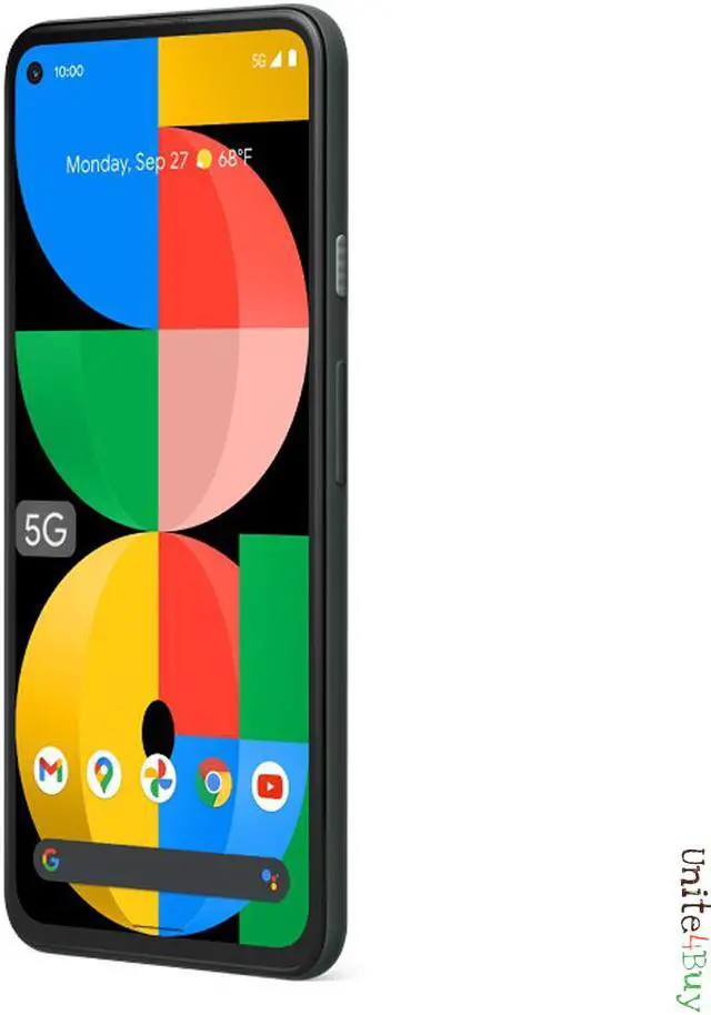 Alt view image 4 of 4 - Google Pixel 5a 5G, 6.34" OLED Display,128GB + 6GB RAM, 12MP Dual Camera, Qualcomm® Snapdragon 765G, Factory Unlocked (GSM Only | No CDMA ) International Version