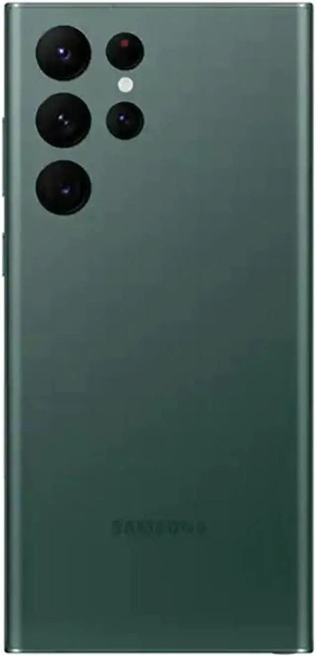 Alt view image 4 of 5 - Samsung Galaxy S22 Ultra 5G (SM-S908E/DS) 6.8" Dynamic AMOLED Display, 256GB+12GB RAM, 108MP Quad Camera, GSM Factory Unlocked, International Version Phantom Green