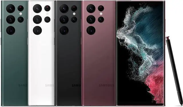 Alt view image 5 of 5 - Samsung Galaxy S22 Ultra 5G (SM-S908E/DS) 6.8" Dynamic AMOLED Display, 256GB+12GB RAM, 108MP Quad Camera, GSM Factory Unlocked, International Version