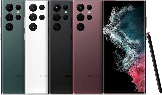 Alt view image 6 of 6 - Samsung Galaxy S22 Ultra 5G (SM-S908E/DS) 6.8" Dynamic AMOLED Display, 512GB +12GB RAM, 108MP Quad Camera, GSM Factory Unlocked, International Version