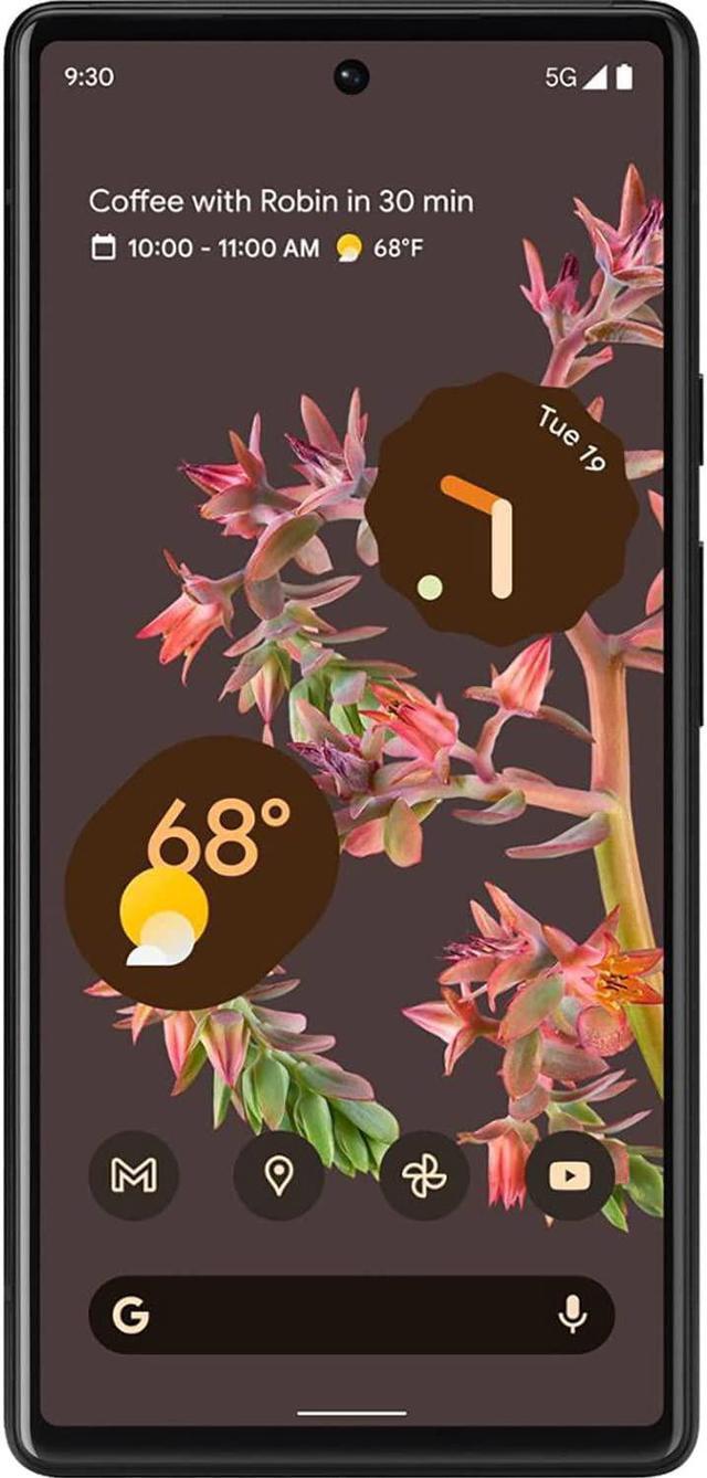 Alt view image 2 of 7 - Google Pixel 6 5G, 6.4" OLED Display, 128GB + 8GB RAM, 50MP Camera, Google Tensor
Titan M2 security coprocessor, Factory Unlocked, International Version