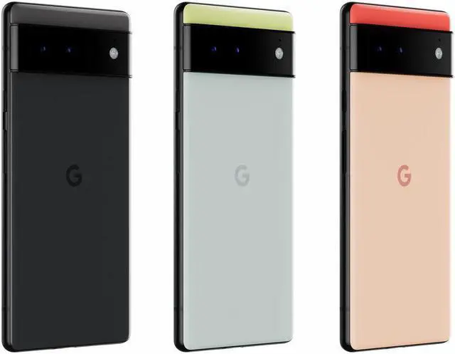 Alt view image 4 of 7 - Google Pixel 6 5G, 6.4" OLED Display, 128GB + 8GB RAM, 50MP Camera, Google TensorTitan M2 security coprocessor, Factory Unlocked, International Version