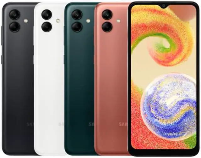 Alt view image 6 of 7 - SAMSUNG Galaxy A04 (SM-A045F/DS) 6.5" HD+ Display, 32GB + 3GB RAM, 50MP Dual Camera, GSM Factory Unlocked, International Version  - White