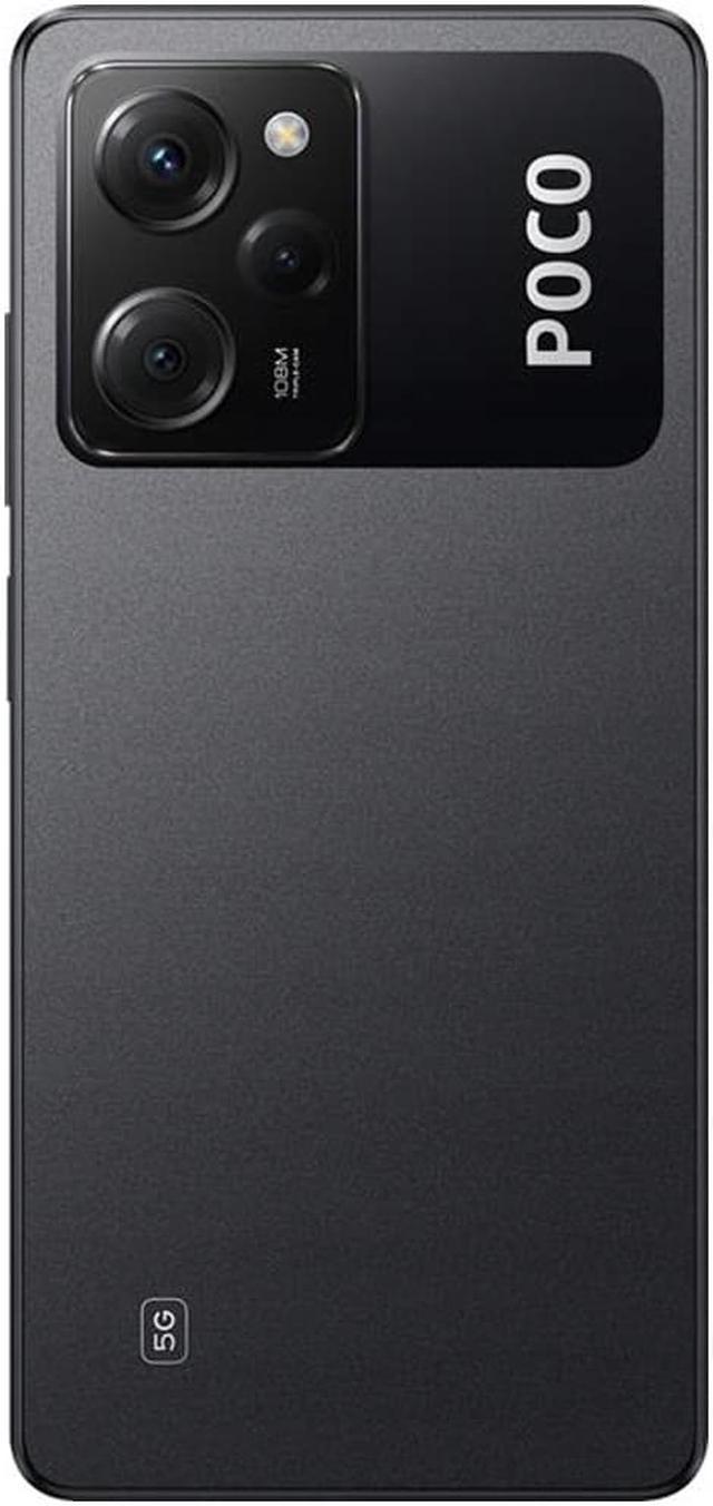 Xiaomi Poco X5 Pro Dual-SIM 128GB ROM + 6GB RAM (Only GSM  No CDMA) Factory  Unlocked 5G Smartphone (Black) - International Version 