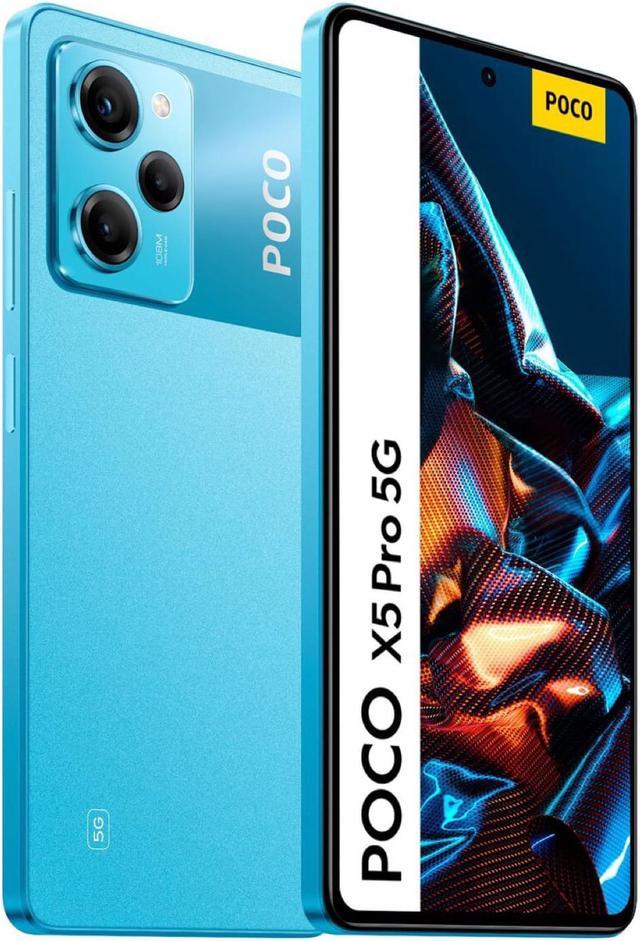 Xiaomi Poco X5 Pro Blue 5G 6.67 AMOLED Display 120Hz, 8/256GB