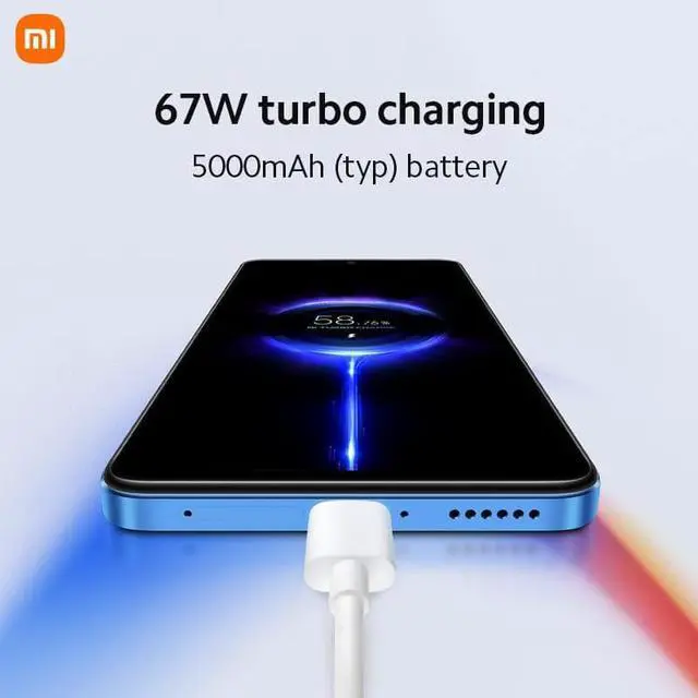 Alt view image 7 of 7 - Xiaomi Redmi Note 11 Pro 5G, 6.67" FHD+ AMOLED DotDisplay, 128GB + 8GB RAM, 108MP Camera, Factory Unlocked GSM Smartphone, International Version - Graphite Gray