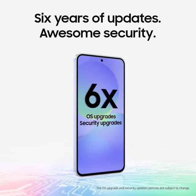 Alt view image 5 of 5 - Samsung Galaxy A36 5G Cricket Locked 128GB Awesome Black - Excellent (Grade A)