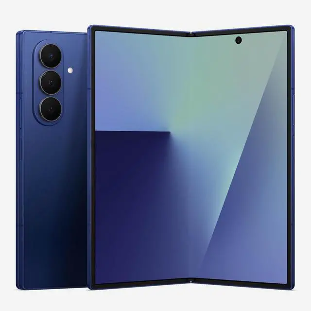 Main image of Samsung Galaxy Z Fold7 SM-F966B/DS, 512GB JetBlack, International Version, Foldable Display, Dual SIM, High Storage Capacity Blue Shadow