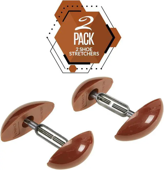 Alt view image 4 of 4 - MEDca Shoe Stretcher Total of 2 Stretchers, 1 Pair, Brown