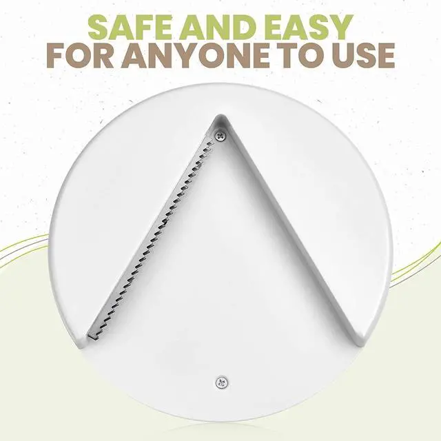 Alt view image 3 of 7 - MEDca Under Cabinet Jar and Bottle Opener - Manual Multi Size Lid Opener with Steel Teeth for Arthritis, Weak Hands and Seniors, Mounts Out of Sight, White