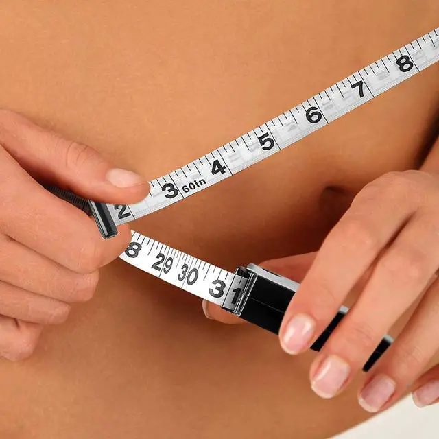 Alt view image 5 of 7 - Body Fat Caliper and Measuring Tape for Body - Skin Fold Body Fat Analyzer and BMI Measurement Tool by MEDca