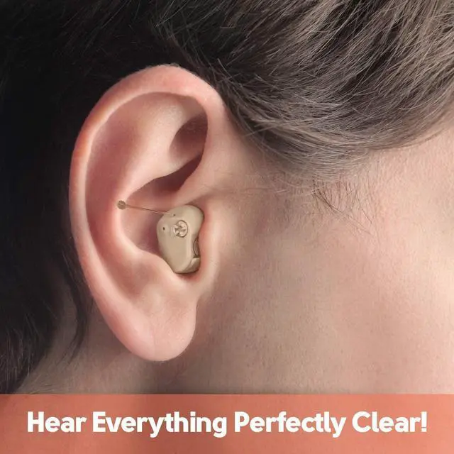 Alt view image 3 of 7 - Hearing Amplifier Set - Mini ITC (in-The-Canal), in Ear Personal Hearing Amplification and Digital Sound Enhancer PSAD (Pair) Extra Small Upgraded Second Generation Design by MEDca