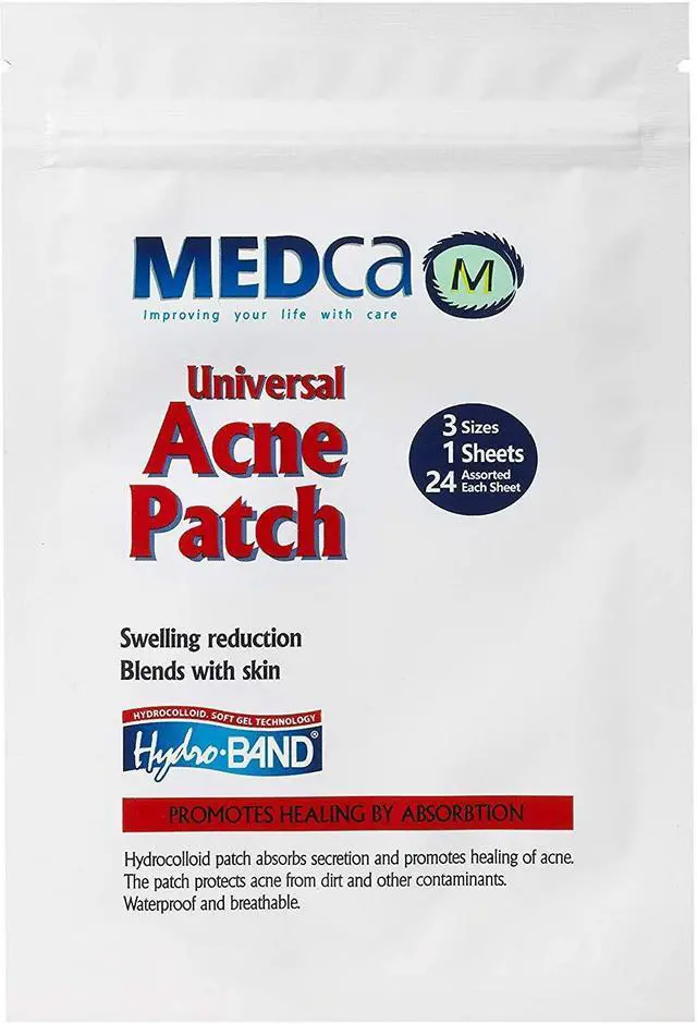 Alt view image 5 of 6 - Acne Absorbing Covers - Hydrocolloid Acne Care Bandages (96 Count) 3 Universal Patch Sizes, Acne Blemish Treatment for Face & Skin Spot Pore Patch Conceals, Reduce Pimples Blackheads, Package May Vary