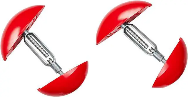 Main image of Medca Amazing Shoe Stretcher - Unique Design - Lightweight & Handy - Strong & Durable Materials - Sold As a Pack Of 2 - Red