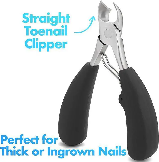 Alt view image 5 of 7 - Precision Toenail Clipper Tool - Premium Ingrown Toenail Cuticle Remover Trimmer and Thick Toenails Nipper, Surgical Grade Stainless Steel Nail Foot Treatment for Grooming Nail Care, Pedicure Tools