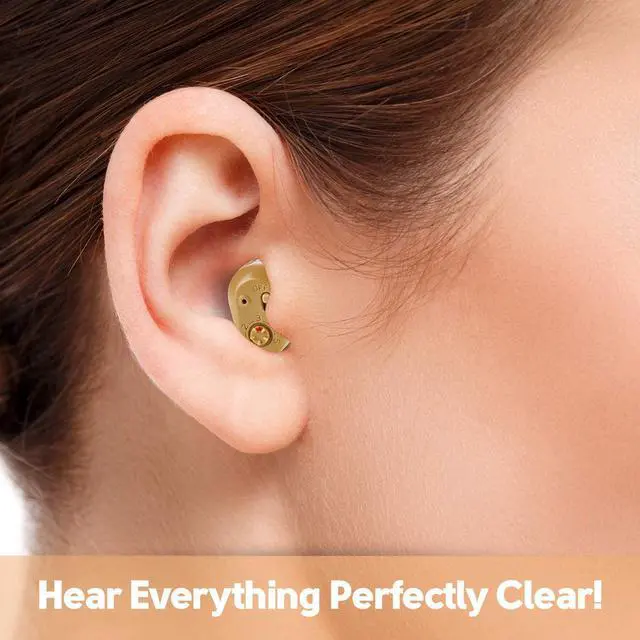 Alt view image 5 of 7 - MEDca ITE Rechargeable Personal Sound Mini Ear Amplifier