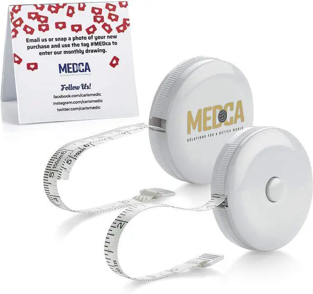 Alt view image 2 of 7 - Body Tape Measure -(4-Pack) Measuring Tape Fat Weight Monitors, (Inches & cm) Retractable Tape Measure Ruler for Accurate Body Fat Calculator Helps Calculate Fitness Body Measurements