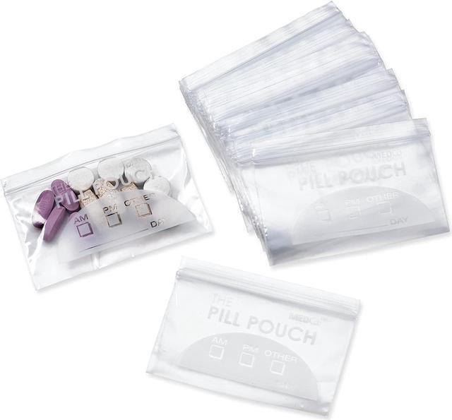  The Pill Bag 100 Count Pill Bag Size 3 X 2 3 Mil