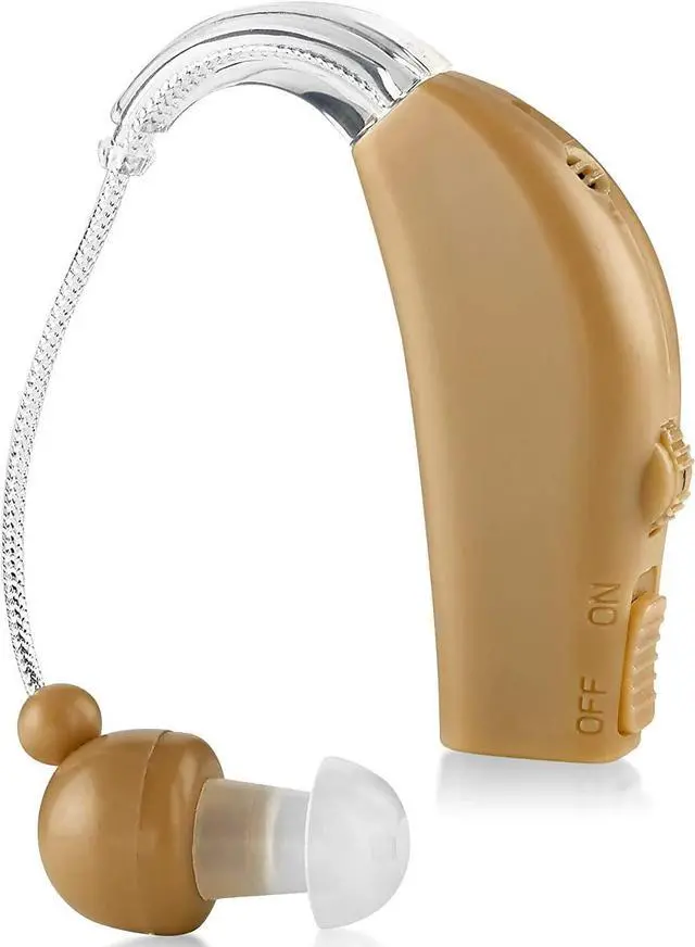 Alt view image 2 of 7 - Digital Hearing Amplifier Set - Personal Sound Amplification Device, Rechargeable All-Day Battery Life Lightweight Behind the Ear BTE Sound and Voice Hearing Amplifiers for Adults and Seniors by MEDca