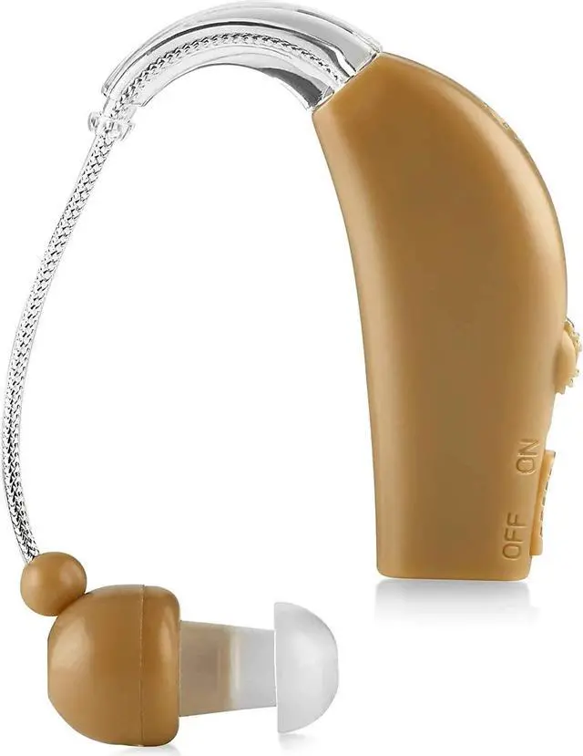 Alt view image 3 of 7 - Digital Hearing Amplifier Set - Personal Sound Amplification Device, Rechargeable All-Day Battery Life Lightweight Behind the Ear BTE Sound and Voice Hearing Amplifiers for Adults and Seniors by MEDca