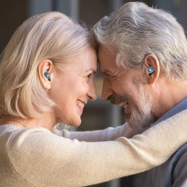 Alt view image 7 of 7 - Rechargeable Hearing Amplifier with Noise Cancelling, Digital Nano Sound Device for Seniors & Adults - ITC Personal Sound Amplifier - One Key Control & Low Sound Distortion Hearing Assist Device