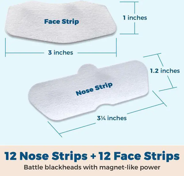 Alt view image 7 of 8 - MEDca Deep Cleansing Nose Pore Strips, 24 Count
