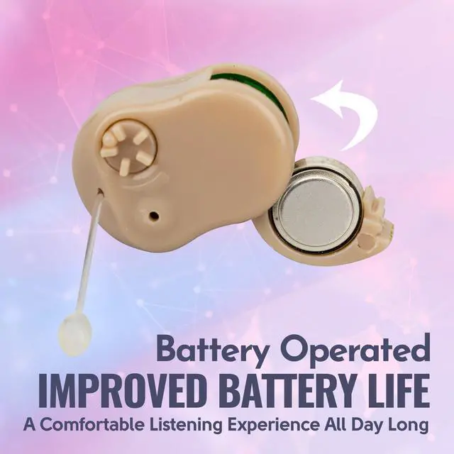 Alt view image 5 of 7 - NewEAR Hearing Amplifier Ear ITC (Pair)"Extra Small" Second Generation