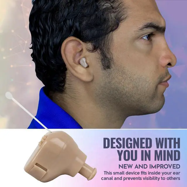 Alt view image 7 of 7 - NewEAR Hearing Amplifier Ear ITC (Pair)"Extra Small" Second Generation