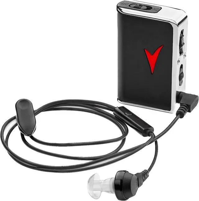Main image of Personal Sound Amplifier - Audio Hearing Amplifier Device and Voice Enhancer Device for Sound Gain of 50dB, Up to 100 Feet Away, Pocket Hearing Devices