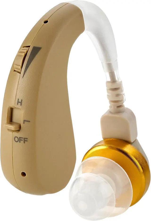 Main image of Rechargeable Digital Hearing Amplifier - Hearing Amplifiers Set with New Digital Technology - Almost Invisible BTE Design with Quick Recharge - Personal Sound Amplifier by MEDca