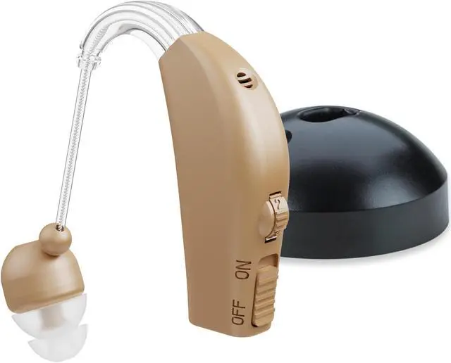 Main image of MEDca High-Quality Rechargeable Ear Hearing Amplifier Sound Amplifier with Rapid Charger | Premium Behind the Ear Sound Amplification