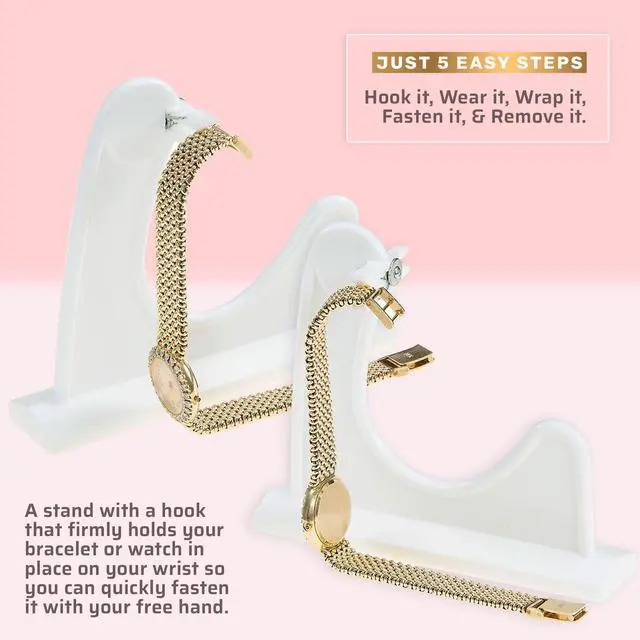 Alt view image 5 of 6 - Medca Bracelet Buddy - Jewelry Helper Quick Clasp Bracelet Fastener