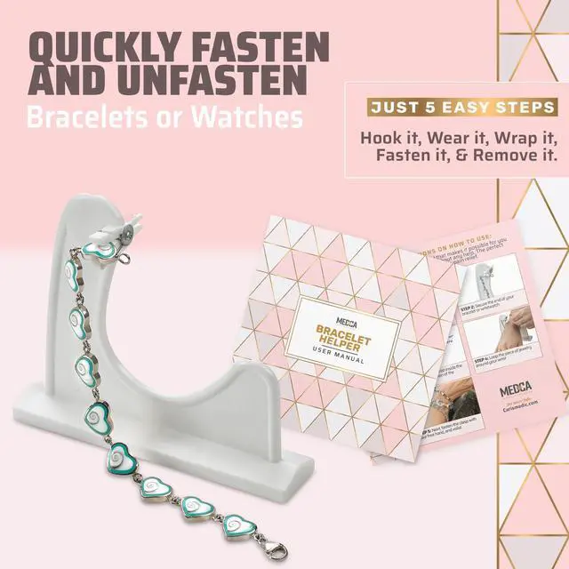 Alt view image 2 of 5 - Medca Bracelet Buddy - Jewelry Helper Quick Clasp Bracelet Fastener