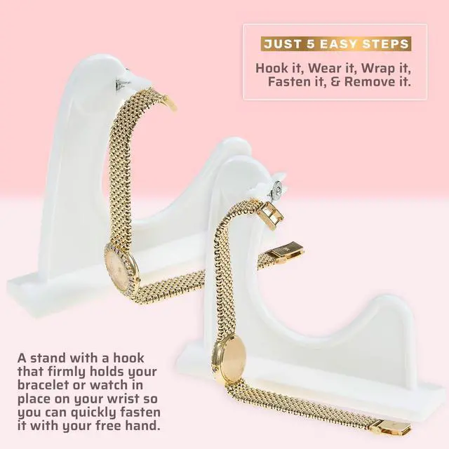 Alt view image 4 of 5 - Medca Bracelet Buddy - Jewelry Helper Quick Clasp Bracelet Fastener
