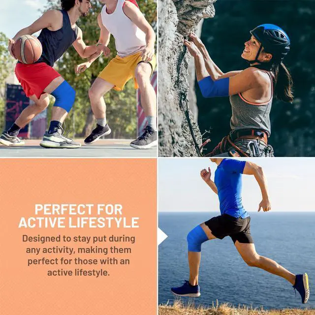 Alt view image 7 of 7 - Self-Adherent Cohesive Bandage - Blue Medical Wrap - 12 Rolls 2" Wide x 5 Yards Sports Tape for Medical Use, Sports, First Aid and Helps Protect Skin