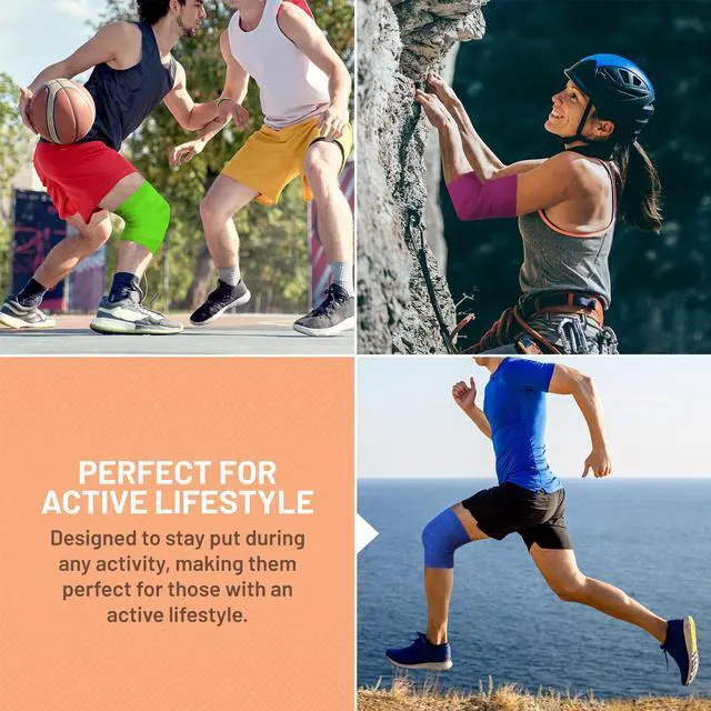 Alt view image 7 of 7 - Self Adherent Wrap - Bulk Pack of 6, Athletic Tape Rolls and Sports Wraps, Self Cohesive Non-Woven Bandage (3 In x 5 Yards) FDA Approved for Ankle Sprains & Swelling