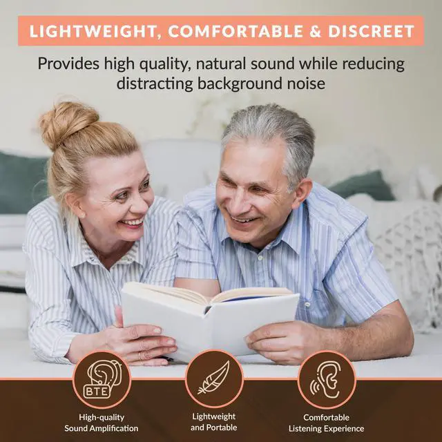 Alt view image 3 of 7 - MEDca Rechargeable Ear Hearing Amplifier
