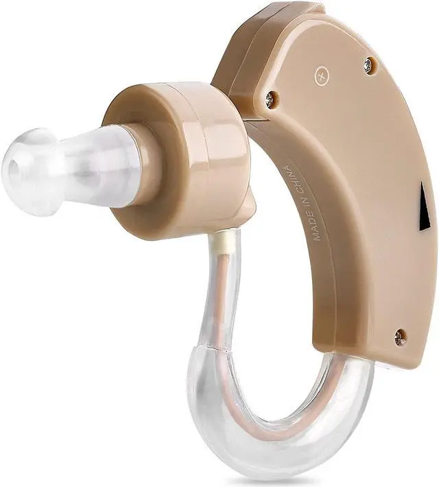 Alt view image 3 of 7 - MEDca BTE Behind the Ear Sound Amplifier Super Mini Size Sound Enhancer